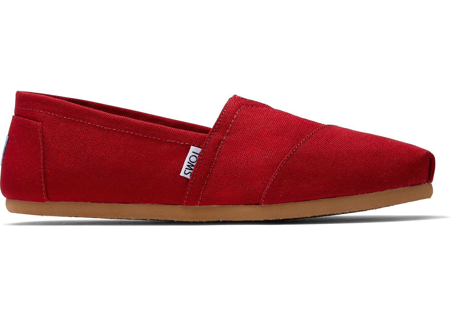 Toms Classics Canvas - Mens Alpargata Espadrilles - Red - NZ - 208715GLW